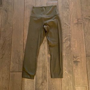 Green Lululemon Aligns